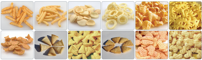 2D&3D Snack Pellets Food